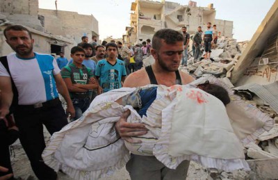 مقتل 11 مدنيا بقصف للنظام السوري استهدف حيا شعبيا في حلب مقتل 11 مدنيا بقصف للنظام السوري استهدف حيا شعبيا في حلب