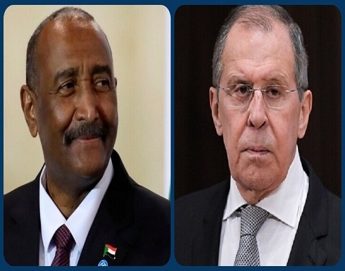 لافروف والبرهان يؤكدان أهمية تكثيف عمل اللجنة الحكومية المشتركة