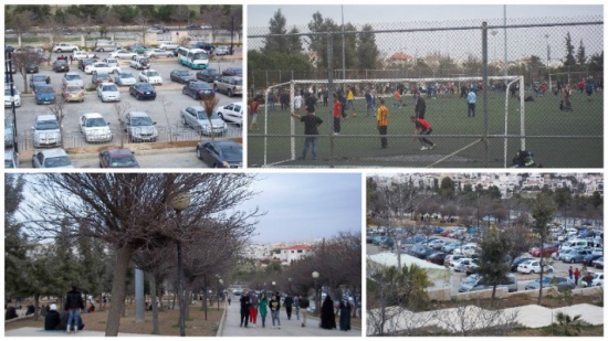 حدائق الحسين تستقبل 15 الف زائر الجمعه الماضية