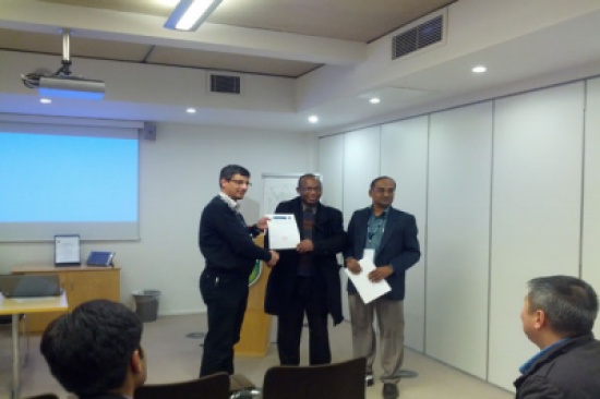 عضو هيئة تدريس في الجامعة الألمانية الأردنية يفوز بجائزة أفضل ورقة بحثية