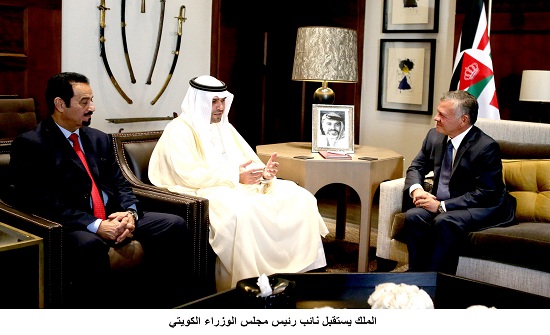 الملك يستقبل نائب رئيس مجلس الوزراء الكويتي الملك يستقبل نائب رئيس مجلس الوزراء الكويتي