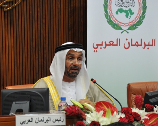 رئيس البرلمان العربي يشيد باجراءات العملية الانتخابية