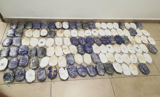 احباط تهريب 523 كفاً من الحشيش بميناء العقبة احباط تهريب 523 كفاً من الحشيش بميناء العقبة