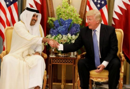 ترمب يعقد لقاءات ثنائية مع زعماء عرب بالرياض ترمب يعقد لقاءات ثنائية مع زعماء عرب بالرياض