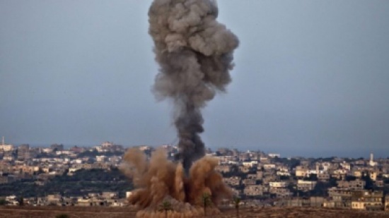 الاحتلال يقصف موقعا شمال قطاع غزة