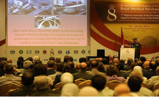 نحو 6 آلاف مشارك في المؤتمر الدولي التاسع للخدمات الطبية الملكية