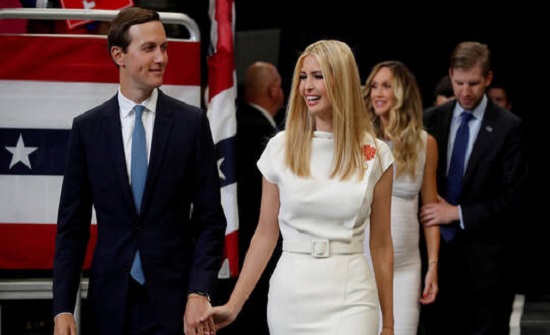 البيت الأبيض يدافع عن ابنة الرئيس وزوجها بعد خرقهما العزل