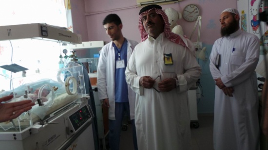 الحملة الوطنية السعودية تكفل ولادة (350) أمرأة سورية