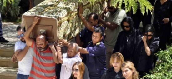 بالفيديو والصور .. تشييع جثمان “ميرنا المهندس” بالفيديو والصور .. تشييع جثمان “ميرنا المهندس”