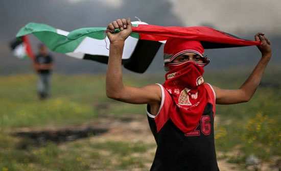 9 إصابات خلال مواجهات مع الاحتلال على حدود غزة