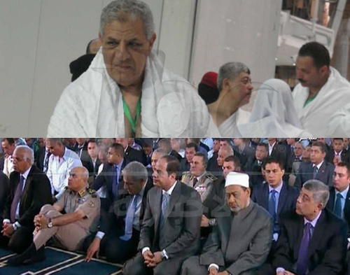 بالصور | ظهور " محلب وابراهيم " في الحج وفي صلاة العيد بمصر