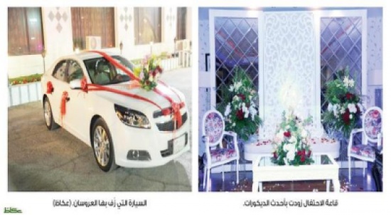 حفل زفاف فاخر في السجن وهدية بـ 10 آلاف ريال وجناح لاقامة العروس حفل زفاف فاخر في السجن وهدية بـ 10 آلاف ريال وجناح لاقامة العروس