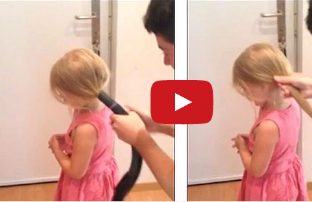 مكنسة كهربائية تتحول إلى أداة تجميل