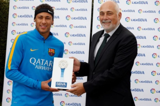 نيمار أفضل لاعب وسيميوني أفضل مدرب خلال شهر نوفمبر