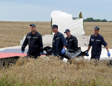 واشنطن تعتبر انعدام الأمن بموقع تحطم الطائرة في اوكرانيا أمرا غير مقبول