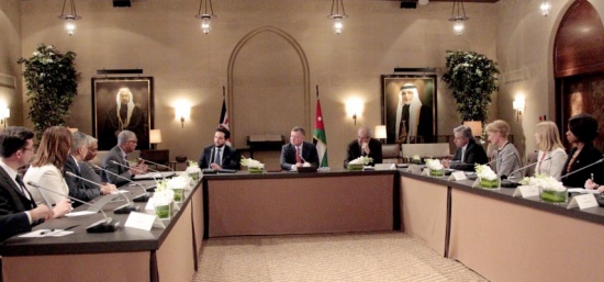 الملك يستقبل المدير العام لوكالة (ناسا) الأميركية