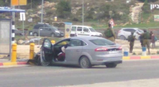 مستوطن يدهس فلسطينية بالخليل مستوطن يدهس فلسطينية بالخليل