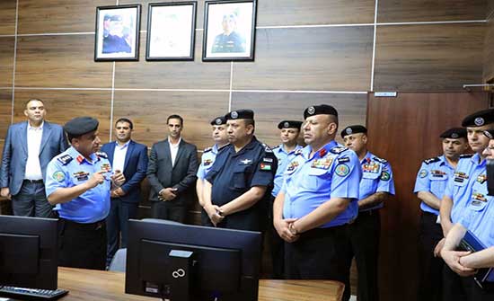 الحواتمه يفتتح مشروع التوسعة والتحديث في مديرية العمليات والسيطرة الحواتمه يفتتح مشروع التوسعة والتحديث في مديرية العمليات والسيطرة