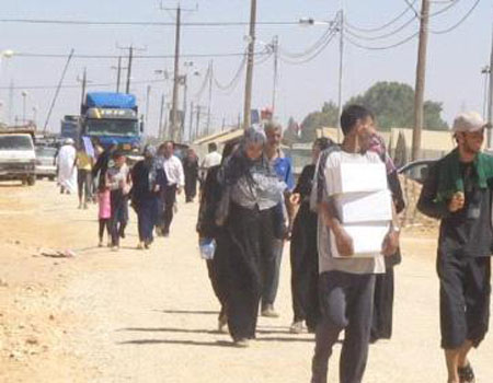 حرس الحدود تستقبل 1279 لاجئا سوريا خلال 24 ساعة