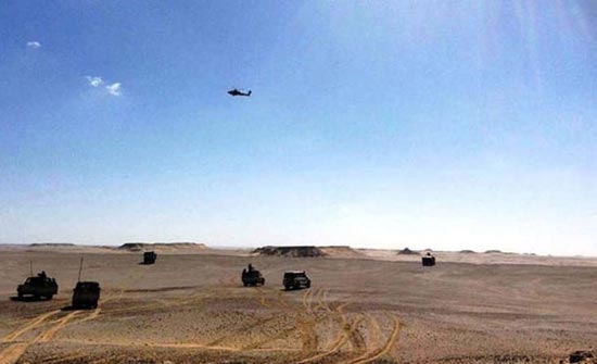 سيناء.. مسلحون يقتلون تسعة سائقين ويشعلون النار بشاحناتهم (فيديو)