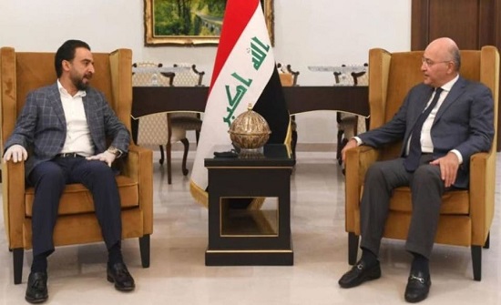 العراق.. صالح والحلبوسي يؤكدان ضرورة إجراء انتخابات مبكرة