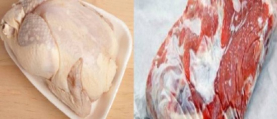 طرق إذابة الثلج عن اللحوم والدجاج في اسرع وقت!