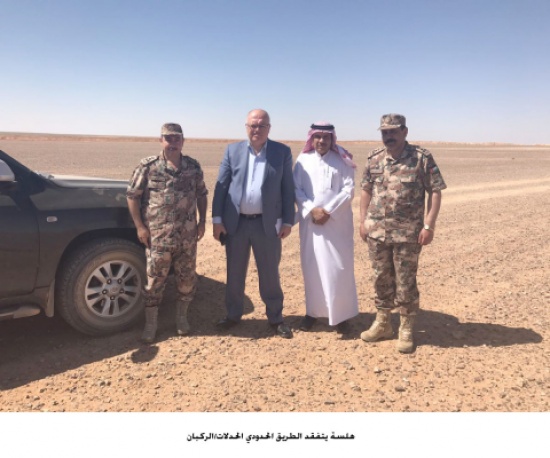 هلسة يتفقد الطريق الحدودي الحدلات