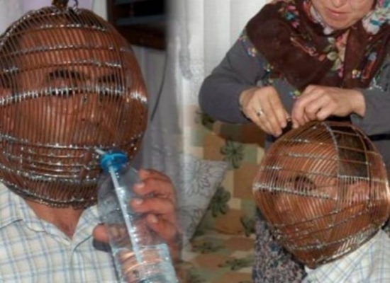 زوجة تجبر زوجها على العيش ورأسه بقفص حديدي ...والسبب؟ زوجة تجبر زوجها على العيش ورأسه بقفص حديدي ...والسبب؟