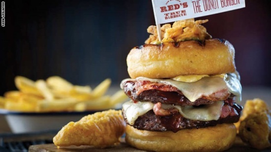 بالصور.. أكثر الأطعمة جنونًا في مطاعم الولايات المتحدة