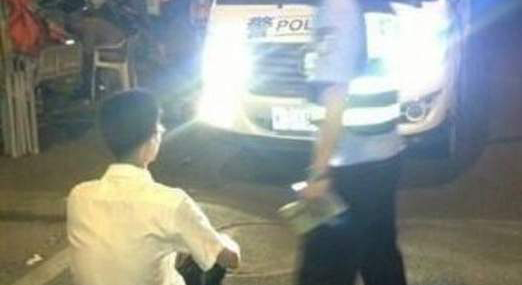 العقاب الصيني لمن يزعج الآخرين بضوء سيارته "العالي"