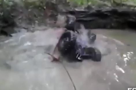 بعض المواقف الطريفة للسقوط في الماء