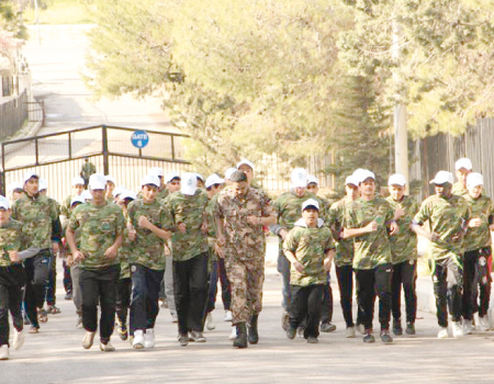 اختتام معسكر المرشدات في عجلون