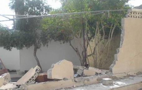 ازالات جزئية لبيوت تعتدي على الشارع في ماركا