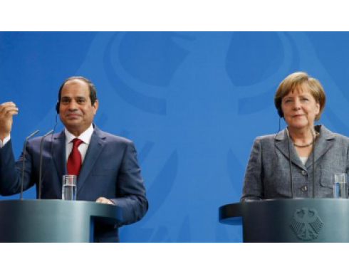 السيسي لميركل: محاكمات الإعدام بحق الإخوان "طبيعية وليست ثورية" السيسي لميركل: محاكمات الإعدام بحق الإخوان "طبيعية وليست ثورية"