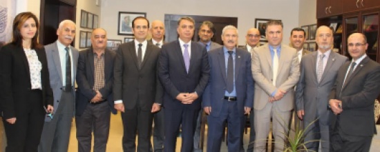 وزير التعليم العالي الكردستاني يزور جامعة الأميرة سمية للتكنولوجيا لبحث سبل التعاون التقني بين الطرفين وزير التعليم العالي الكردستاني يزور جامعة الأميرة سمية للتكنولوجيا لبحث سبل التعاون التقني بين الطرفين