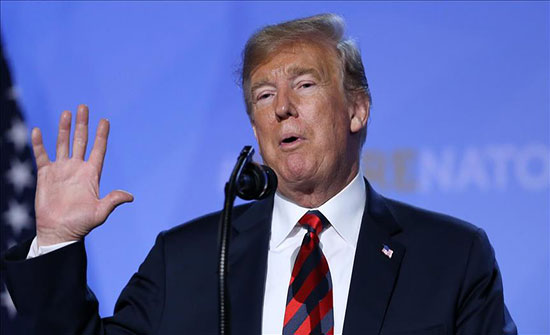 ترامب "فخور" بنقل سفارة بلاده إلى القدس