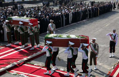 إعادة جثامين 114 ايرانيا قضوا في منى إلى طهران إعادة جثامين 114 ايرانيا قضوا في منى إلى طهران