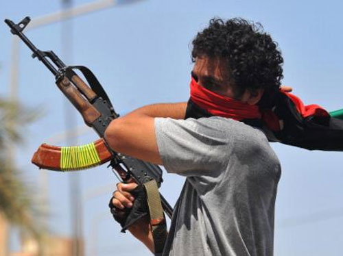 هجوم مسلح على المصرف التجارى بوسط العاصمة الليبية