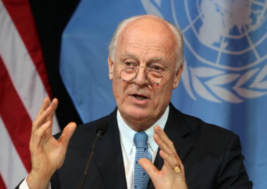 دي ميستورا : المساعدات لم تصل إلى 6 مناطق محاصرة بسوريا