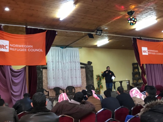 مشروع المعلومات والاستشارات والمساعدة القانونية ينظم فعالية حول المخاطرالناتجة عن الزواج المبكر