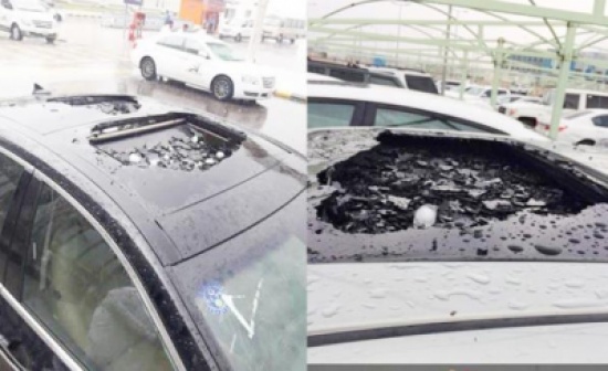 خياران لمن تضررت مركباتهم بسبب هطول الأمطار والبرد! خياران لمن تضررت مركباتهم بسبب هطول الأمطار والبرد!