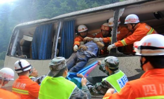 إجلاء 17 ألف شخص بسبب الانزلاقات الارضية في الصين إجلاء 17 ألف شخص بسبب الانزلاقات الارضية في الصين