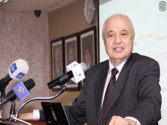 د.أبوغزاله والسفير البريطاني يرعيان حفلاً  لإطلاق مشروع "نزاهة " في الأردن