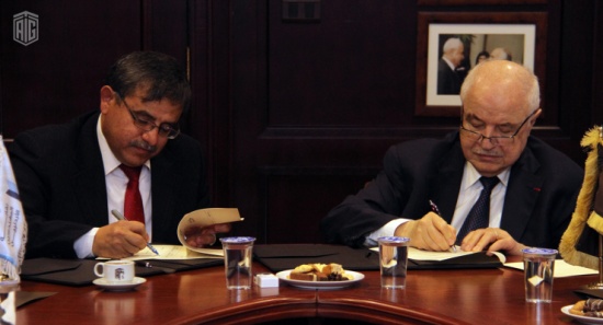 مذكرة تفاهم بين طلال ابو غزالة و " المهندسين "