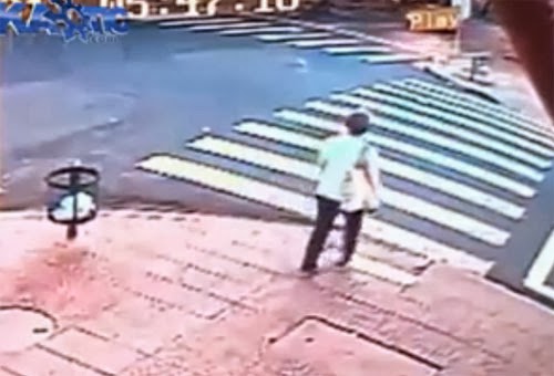 ممر المشاه ليس دائما أمن !!