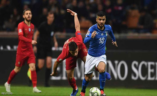 البرتغال تعبر إيطاليا إلى قبل نهائي أمم أوروبا