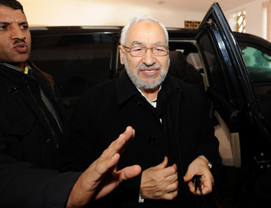 تعزيز الحماية الأمنية لرئيس حركة النهضة التونسية بسبب خطر يتهدد حياته