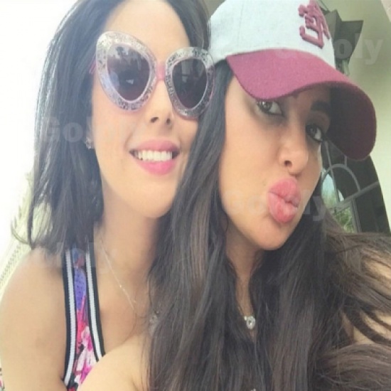 ميساء مغربي تحتفل بعيد ميلاد شقيقتها