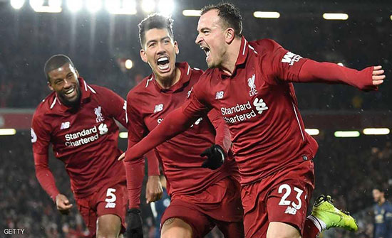 ليفربول يسحق الشياطين الحمر ويستعيد الصدارة ليفربول يسحق الشياطين الحمر ويستعيد الصدارة