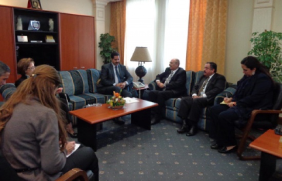 امين عام الخارجية يبحث علاقات التعاون مع تونس